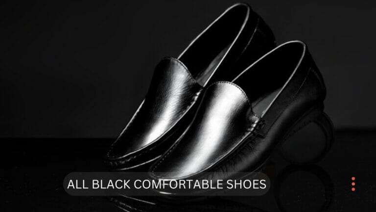 All Black Comfortable Shoes
