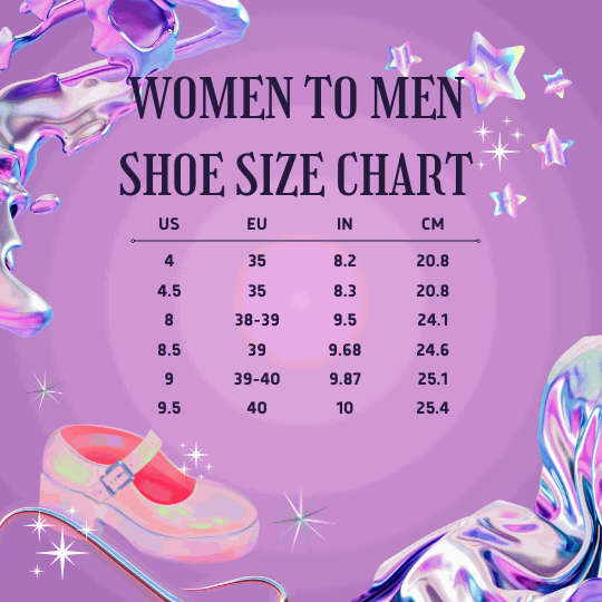 womens to mens shoe size conversion calculator