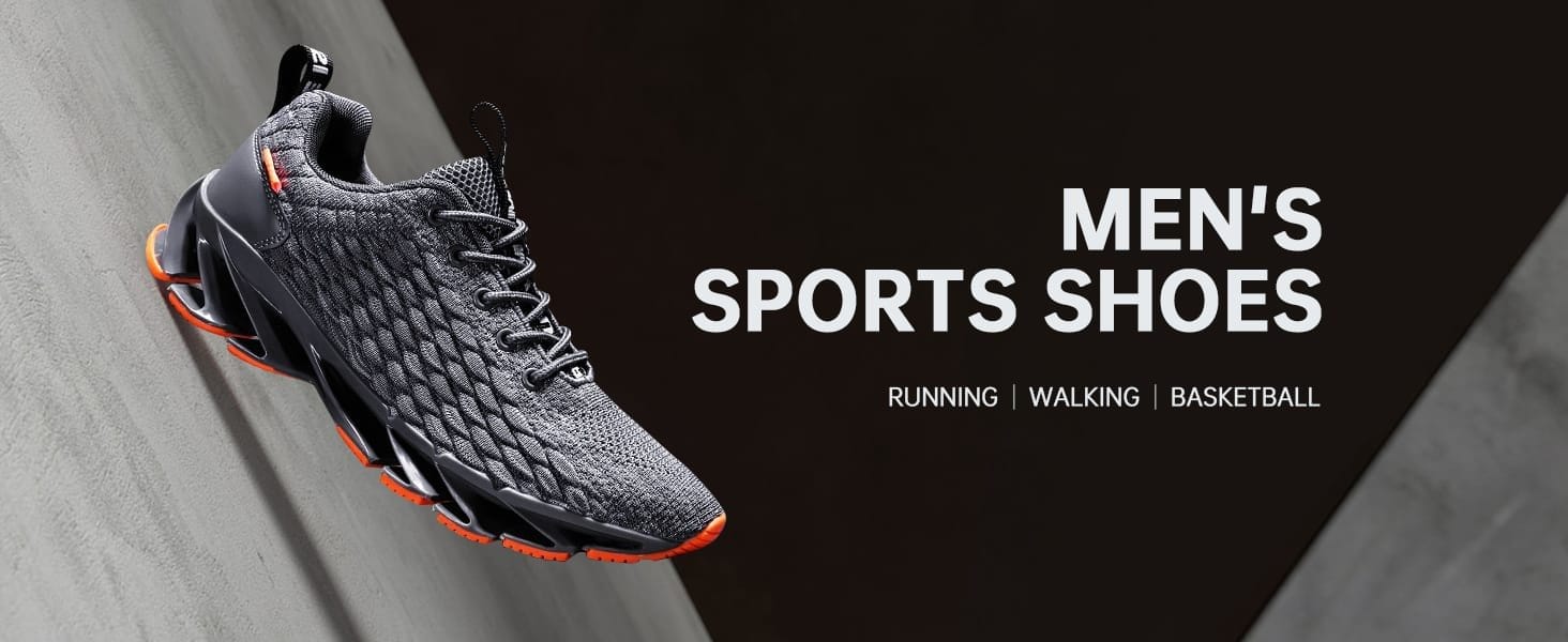 SKDOIUL Men Sport Athletic Running Sneakers Walking Shoes