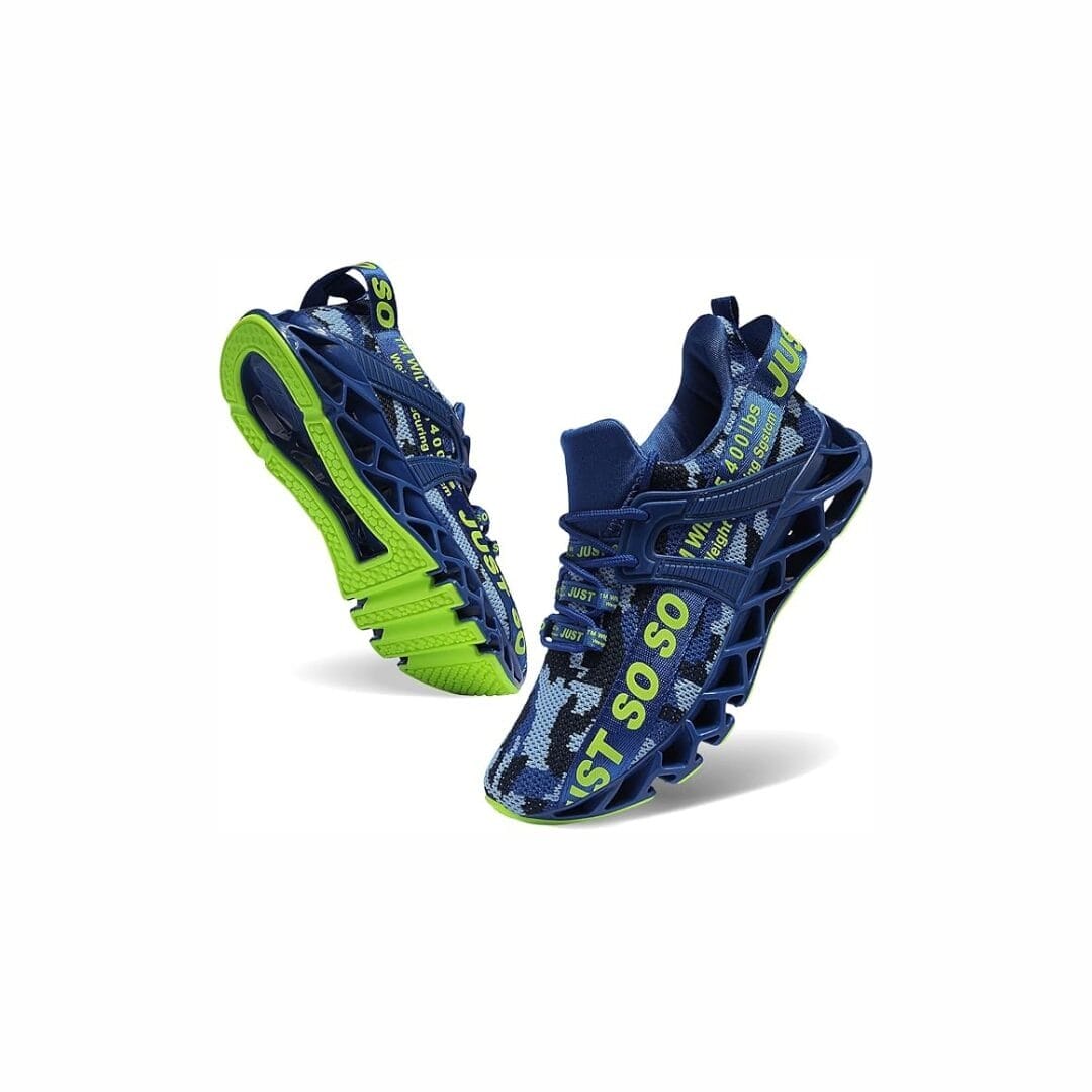 WONESION Mens Breathable Walking Tennis Running Shoes Blade Fashion Sneakers