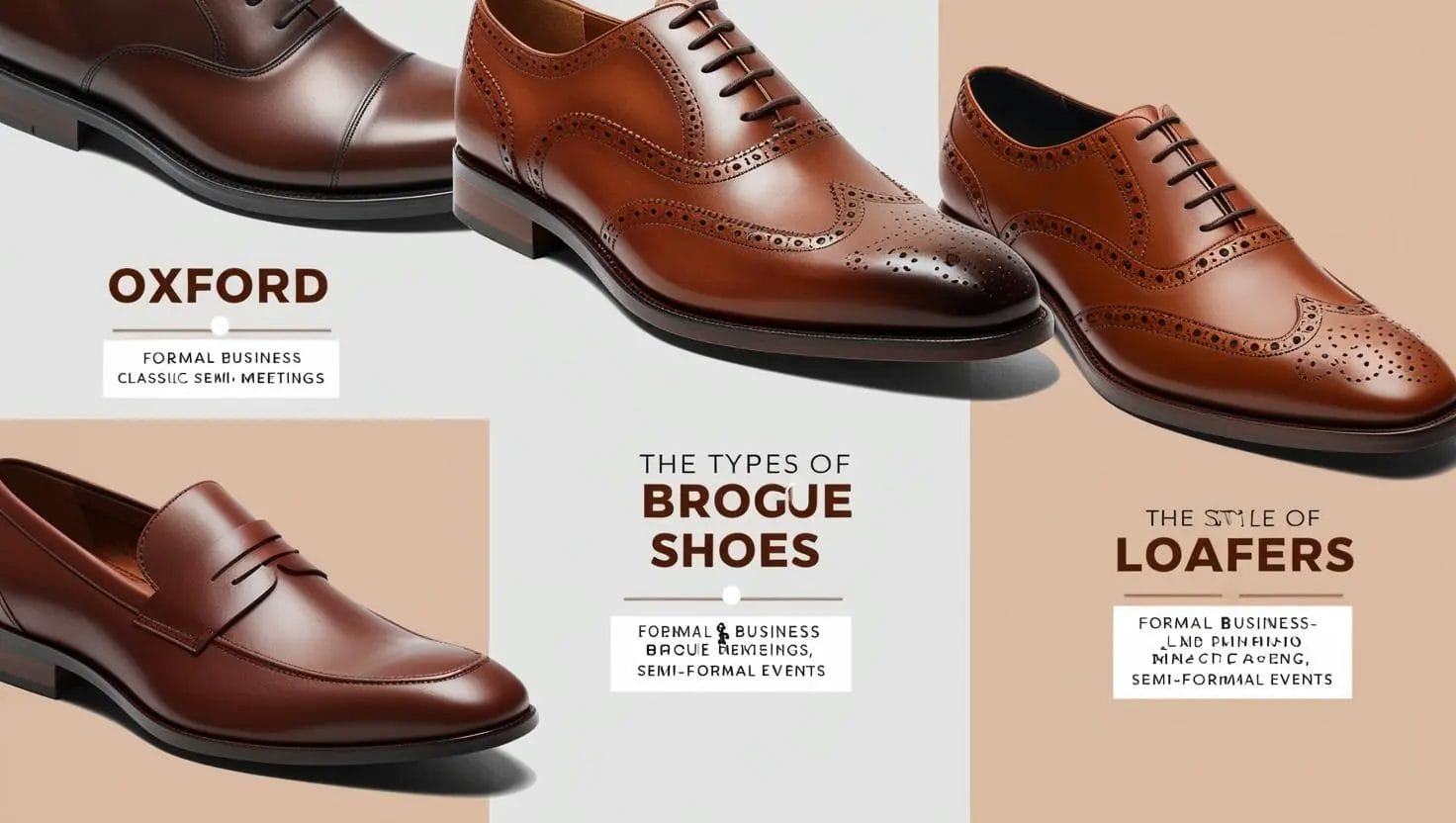 Types Of Brown Dress Shoes