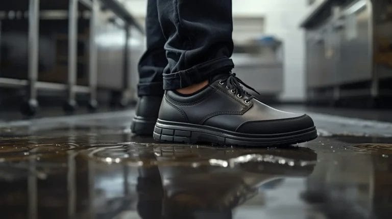 Black Non Slip Shoes