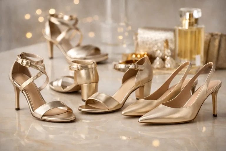 Gold Heels