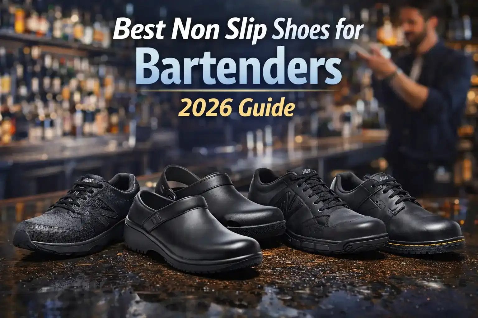 Best Non Slip Shoes for Bartenders