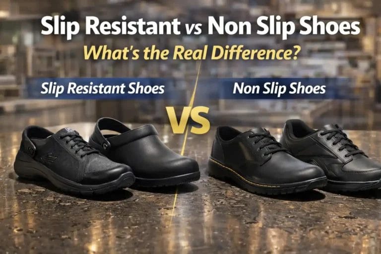 Slip Resistant vs Non Slip Shoes