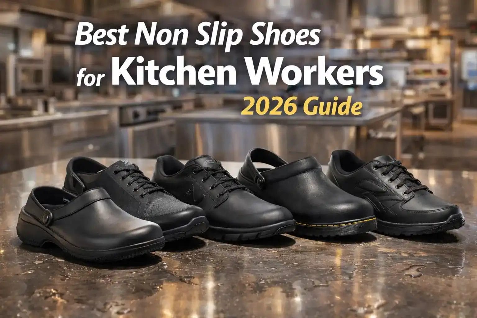 best non slip shoes for kitchen workers