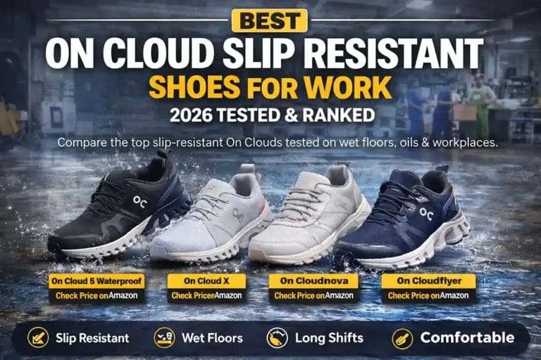 best on cloud slip resistant shoes