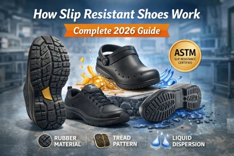 how slip resistant shoes work